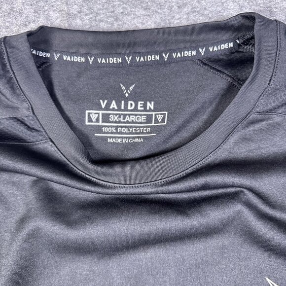 Vaiden T Shirt Mens 3XL Black Performance Athleisure Tactical Tech - Picture 7 of 14